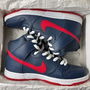Nike Dunk High Pro SB Size 9 Men Shoes 305050 463 Athletic Sneakers Blue